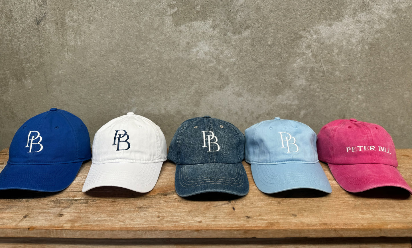 Peter Bill Baseball Caps