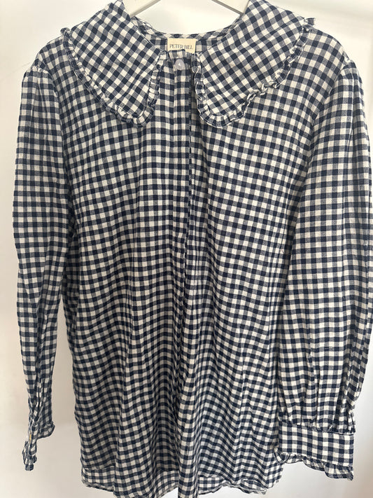 Size L Peta Check Shirt