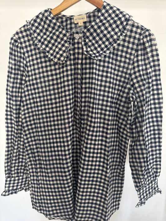 Size S Peta check shirt
