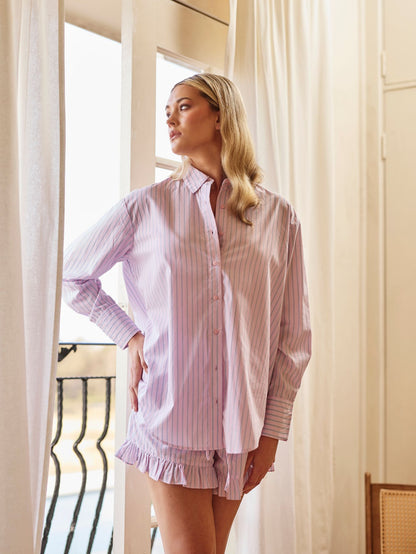 The Capri Shorts (Lunar Print)