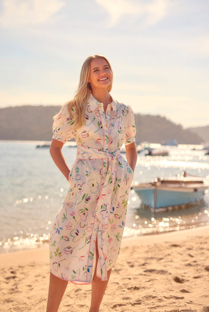 SALE -Peter Bill x Jade Fisher Shirt Dress