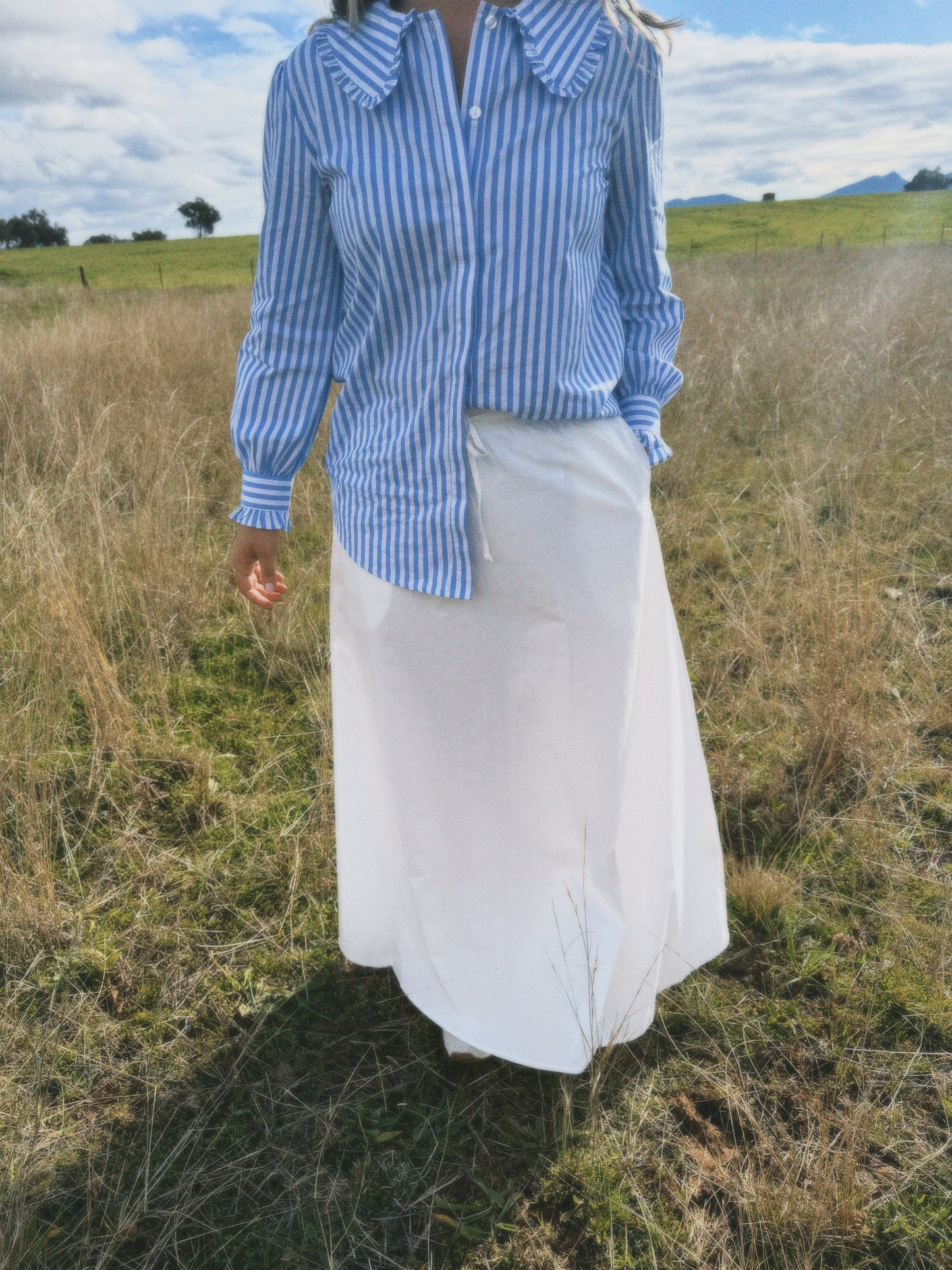 The Capri Maxi Skirt Cotton
